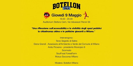 Botellon Talk - Stare bene a Milano