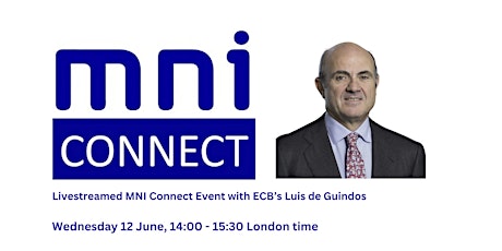 Livestreamed MNI Connect with  ECB's Luis de Guindos