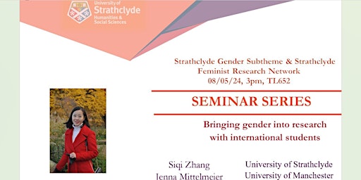 Imagem principal de Bringing gender into research with international students