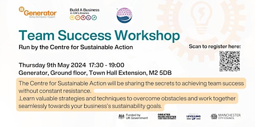 Hauptbild für Team Success Workshop with the Centre for Sustainable Action