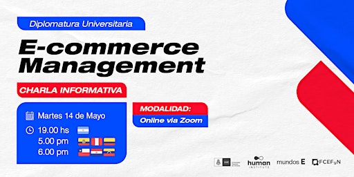 E-commerce Management - Charla informativa con sus directores. primary image