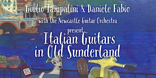 Giulio Tampalini and Daniele Fabio with the Newcastle Guitar Orchestra  primärbild