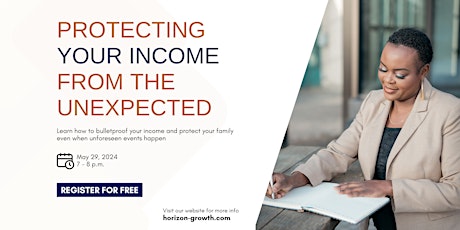 Protecting Your Income From the Unexpected