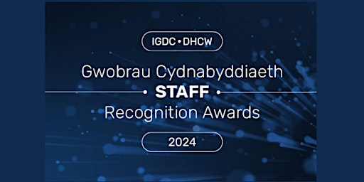 Imagem principal do evento DHCW Staff Recognition Awards 2024
