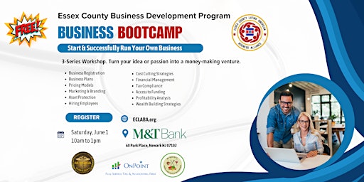 Spring 2024 Business Bootcamp - FREE Workshop primary image