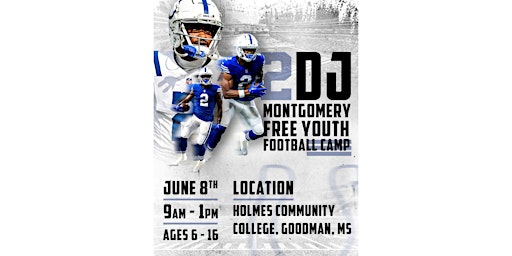DJ Montgomery Youth Football Camp primary image