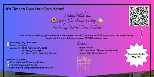 Imagem principal do evento Spring Into Homeownership