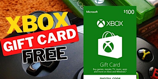 %*& Get ready@Xbox Gift Card Codes!!~FREE $100+ Xbox Gift Cards Generator$ primary image