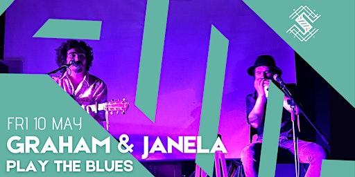 Imagem principal do evento Graham & Janela Play The Blues
