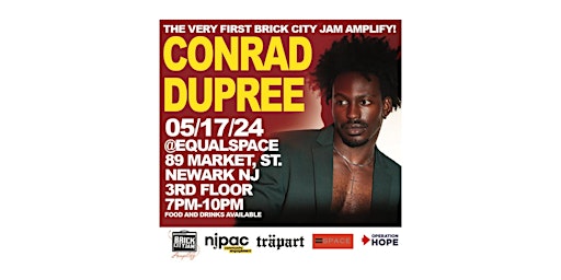 Imagem principal de Brick City Jam Amplify: Conrad Dupree  Live
