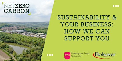 Primaire afbeelding van Sustainability and Your Business - How We Can Support You