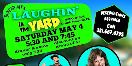 Hauptbild für Duncan Jay's LAUGHIN' in the YARD - Saturday Comedy Fest