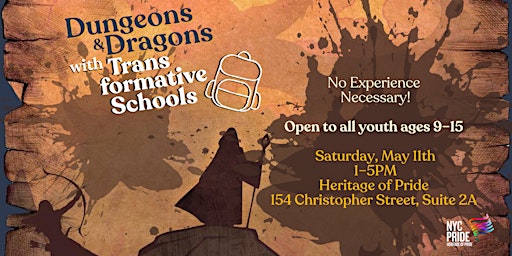 Primaire afbeelding van Dungeons & Dragons with Trans formative Schools
