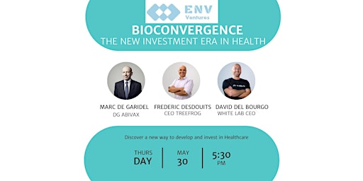 Imagem principal do evento Bioconvergence - The New Investment era in Health
