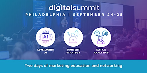 Digital Summit Philadelphia primary image