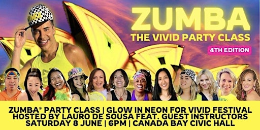 The Zumba Vivid Party Class primary image