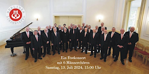 Ein Festkonzert mit 6 Männerchören  primärbild