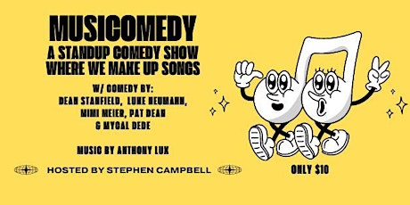 Primaire afbeelding van Musicomedy - A Standup and Musical Improv Showcase
