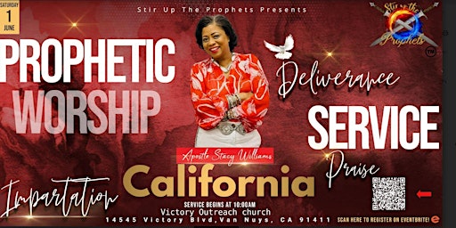 Stir Up the Prophets presents: Prophetic Worship Service primary image