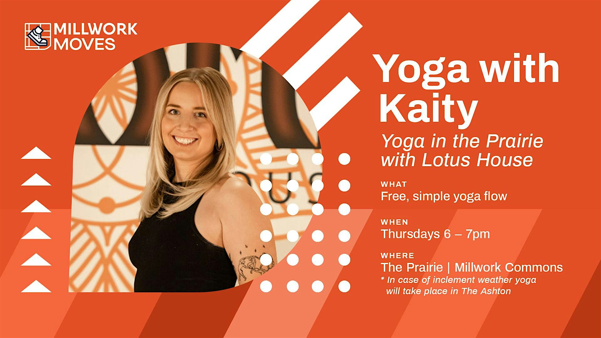 Yoga in the Prairie with Kaity Brown