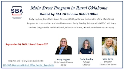 Main Street Program in Rural Oklahoma primary image
