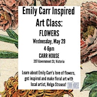 Emily Carr Inspired Art Class: Flowers