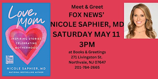 Hauptbild für Book Signing with Fox News' Nicole Saphier