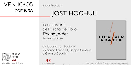 Hauptbild für Incontro con Jost Hochuli