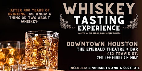 Whiskey Tasting Experience | Downtown Houston