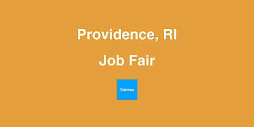 Imagem principal do evento Job Fair - Providence