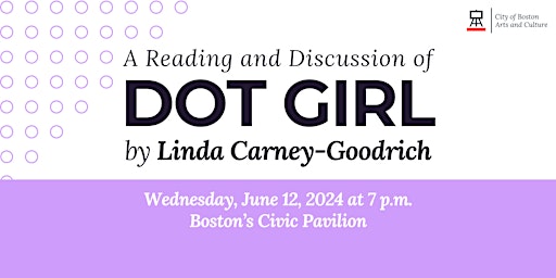 Imagem principal de A Reading and Discussion of "Dot Girl" by Linda Carney-Goodrich