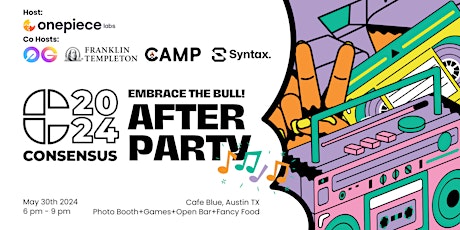 Embrace The Bull - Consensus24 Afterparty