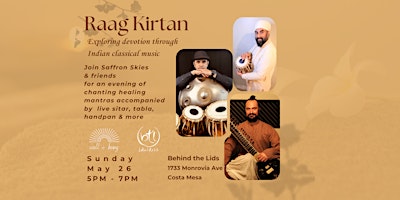 Raag Kirtan: Exploring Devotion through Indian Classical Music primary image