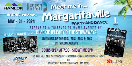 Meet Me in Margaritaville Concert and Dance at the Bella Vista