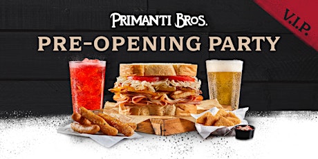 Primanti Bros. Linthicum, MD VIP Party