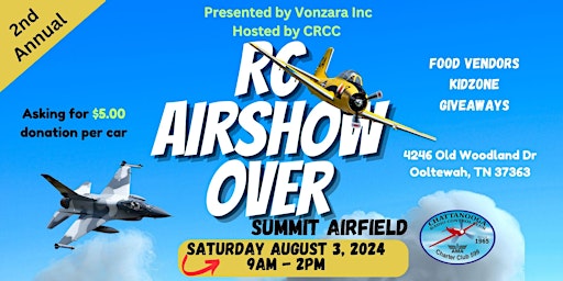 Hauptbild für 2nd Annual RC Airshow Over Summit Airfield Ooltewah TN