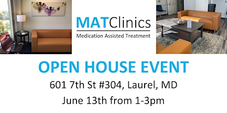 MATClinics Open House Event - Laurel Office