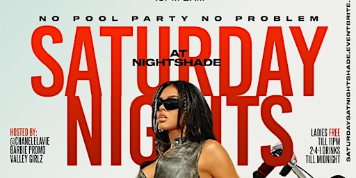 Imagem principal do evento Saturday Nights at Nightshade