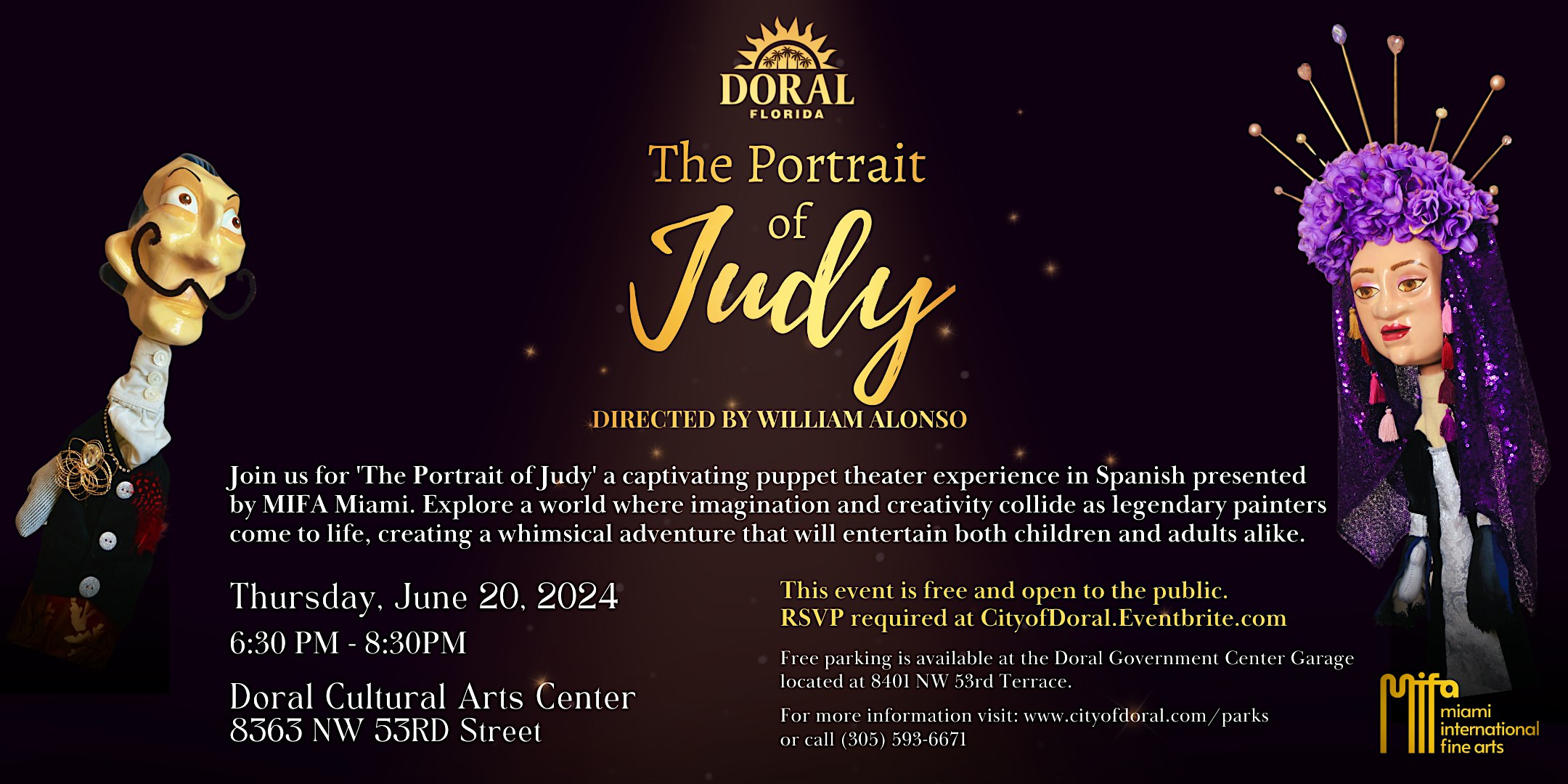 The Portrait of Judy - Puppet Theater Show