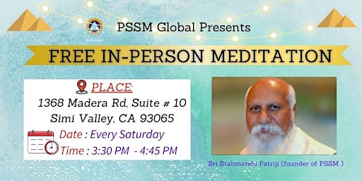 Imagem principal do evento Free In-Person Breath Meditation in Simi Valley