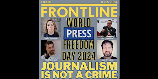 Imagem principal do evento Journalism is Not a Crime