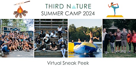 Third Nature Adult Summer Camp Virtual Sneak Peek