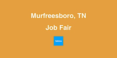 Primaire afbeelding van Job Fair - Murfreesboro