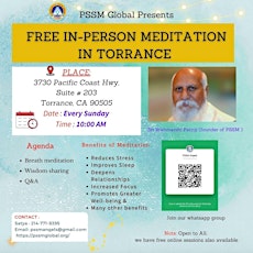 Free In Person Meditation in Torrance