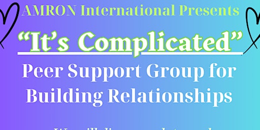 Primaire afbeelding van "It's Complicated" Support Group