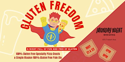 Imagen principal de West Midtown Gluten Freedom:  TWO DAYS of gluten-free pizza and BEER!