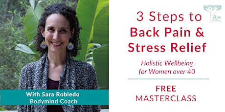 3 Steps to   Back Pain &  Stress Relief