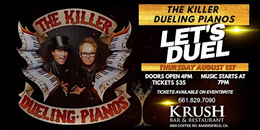 Imagem principal do evento The KiIller Dueling Pianos