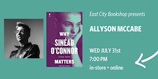 Hybrid Event: Allyson McCabe, Why Sinéad O'Connor Matters primary image