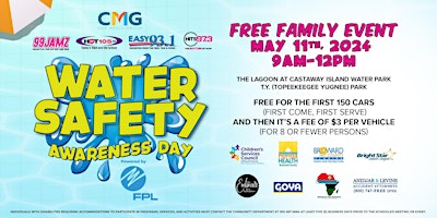 Imagen principal de Pre-Register for Water Safety Family Fun Day!